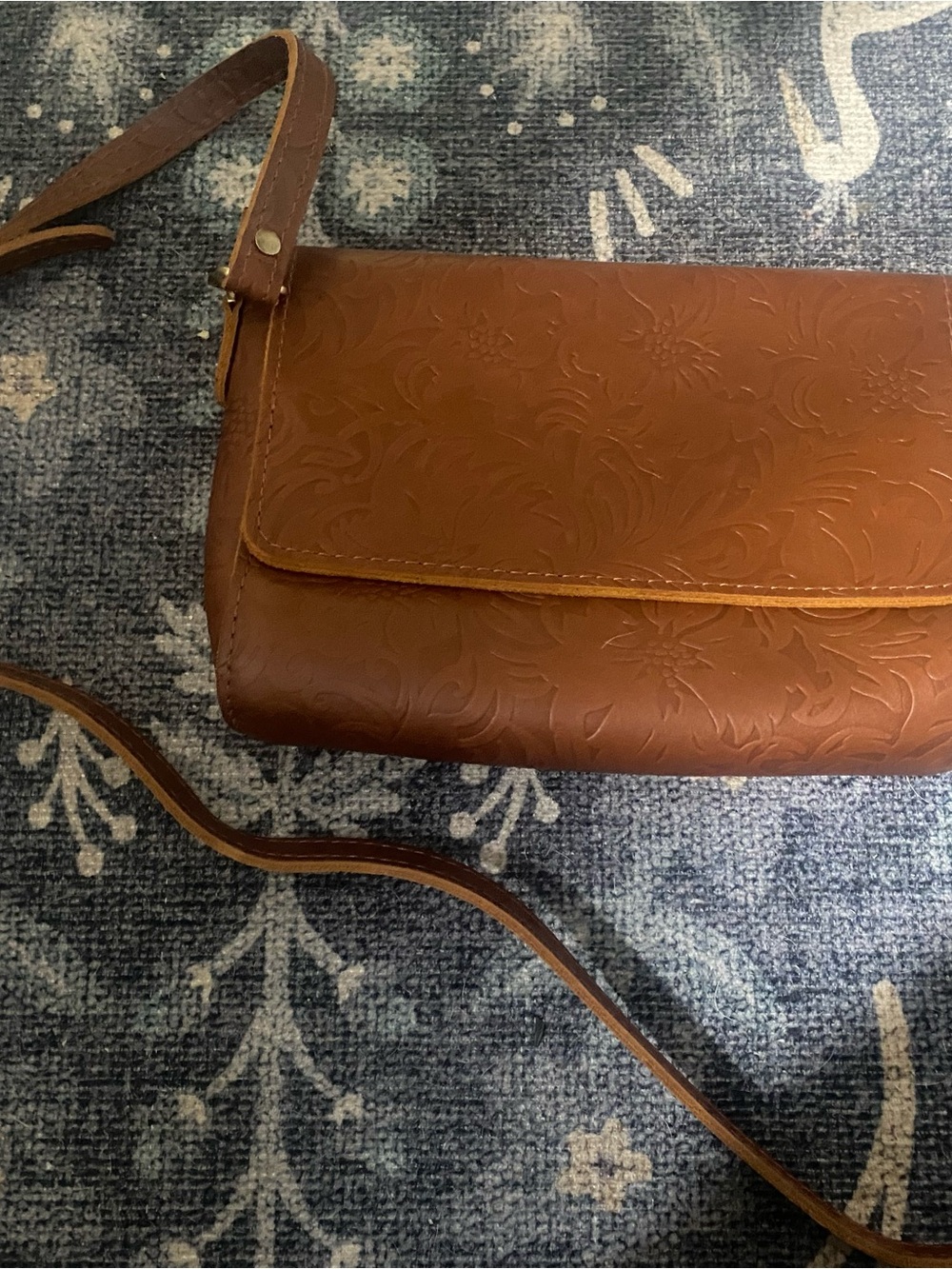 Portland Leather Crossbody Bag